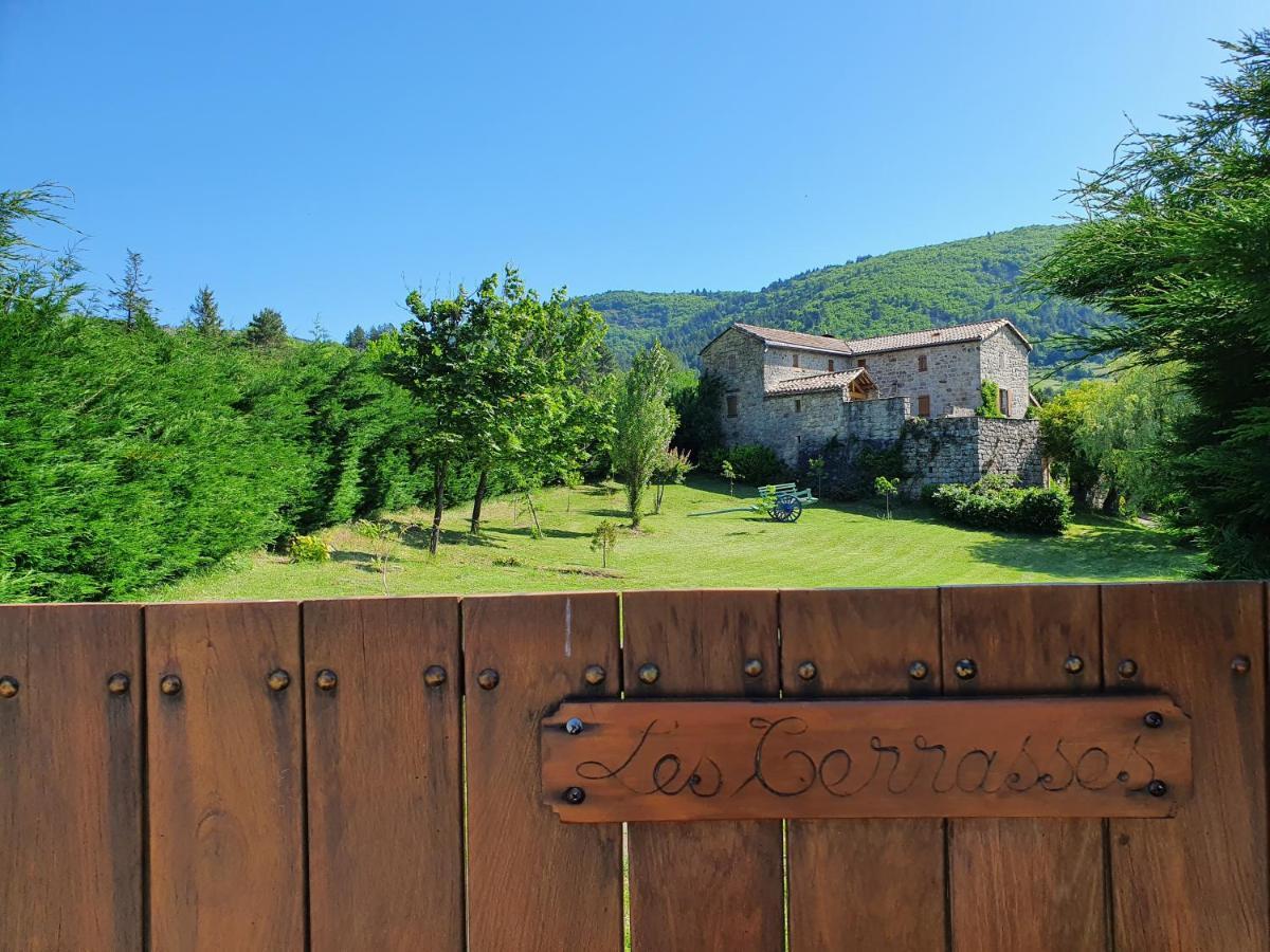 Villa Mas Des Terrasses Aujac  Esterno foto